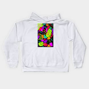 Bright pattern Kids Hoodie